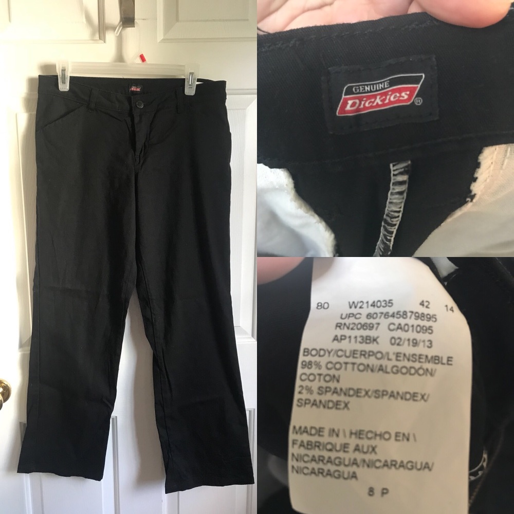 Black Dickies Dress Pants